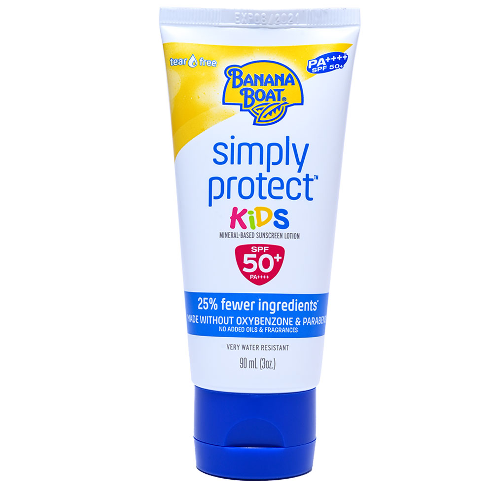 Banana Boat Simply Protect SPF 50+ Kids Lotion 90ml