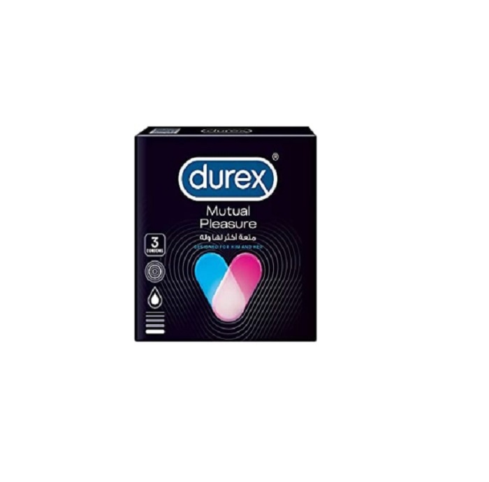 Durex Mutual Pleasure Condoms 3s