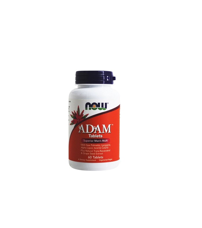 Now Adam Men Multivitamins 60 Tablets