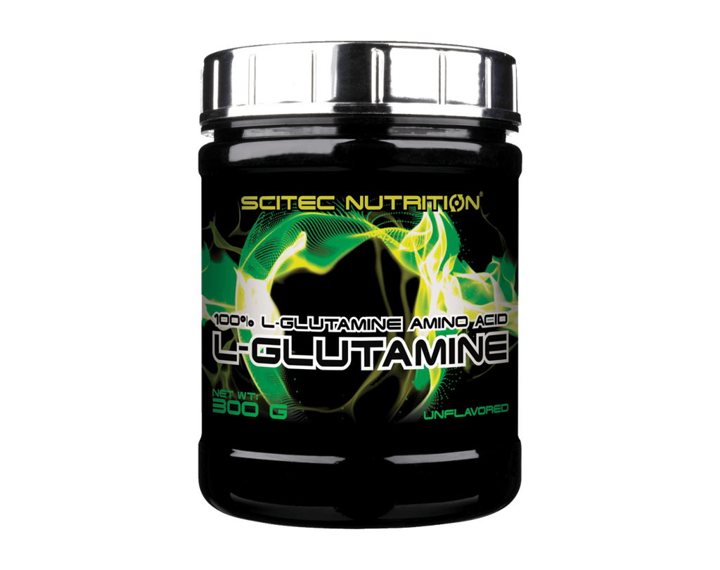 Scitec Nutrition 100% L-Glutamine Powder Supplement Unflavored (300g)